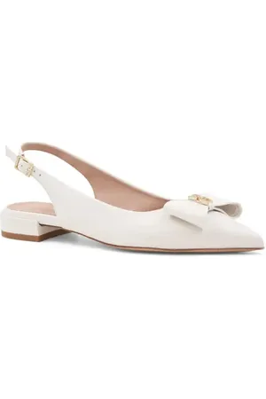 Bruno Magli Bella Pointed Toe Slingback Flat in at Nordstrom, Size 10