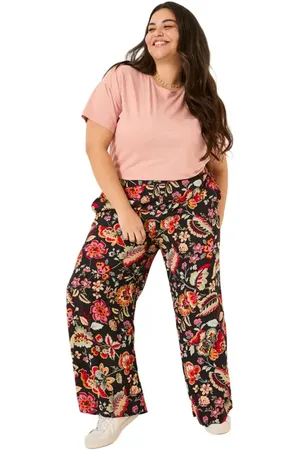 Fat Face Plus Size Isla Floral Trouser in at Nordstrom, Size 18