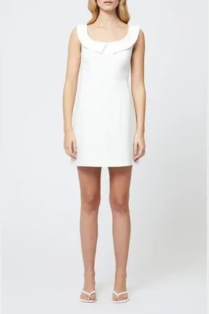 French Connection Whisper Collar Minidress in at Nordstrom, Size 4