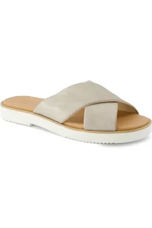 TOMS Mae Crisscross Slide Sandal in at Nordstrom, Size 5.5