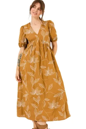 Fat Face Remi Detail Midi Dress in at Nordstrom, Size 4