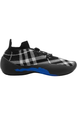 Burberry Check Knit Neptune Sneakers in at Nordstrom, Size 37