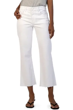 Kut From The Kloth Kelsey High Waist Crop Flare Jeans in at Nordstrom, Size 2P
