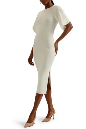 Ted Baker Raelea Rib Sweater Dress in at Nordstrom, Size 1