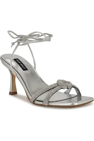 Nine West Raqchel Ankle Wrap Sandal in at Nordstrom, Size 7