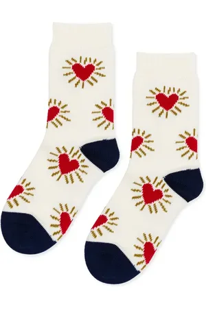 hansel from basel Sacred Hearts Crew Socks in at Nordstrom