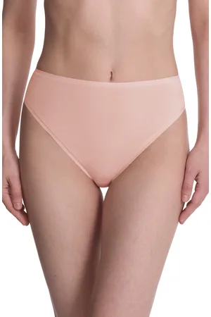 Natori Bliss Bare Cotton High Cut Brief in at Nordstrom, Size X-Large