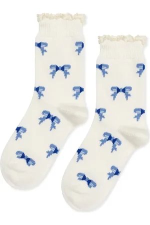 hansel from basel Allover Bow Crew Socks in at Nordstrom