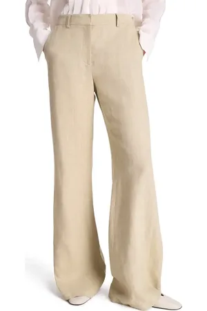 TWP Howard Linen Wide Leg Pants in at Nordstrom, Size 10