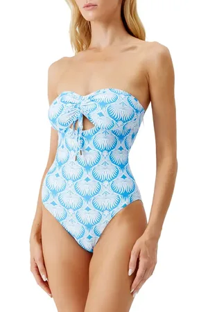 Melissa Odabash Lucca Strapless One-Piece Swimsuit in at Nordstrom, Size 4
