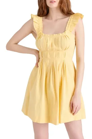 Steve Madden Harmony Pintuck Minidress in at Nordstrom, Size Small
