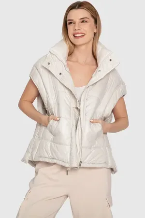 Belle & Bloom Hypnotized Quilted Puffer Vest in at Nordstrom, Size Small Au