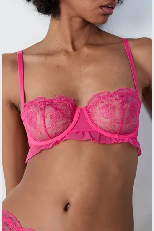 Etam Poesie Underwire Balconette Bra in at Nordstrom, Size 32C