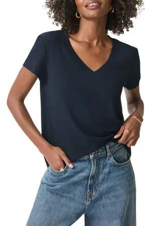 Splendid Faye V-Neck Tee in at Nordstrom, Size X-Small