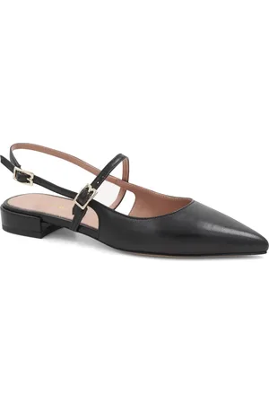 Bruno Magli Martina Slingback Mary Jane Pointed Toe Flat in at Nordstrom, Size 6.5