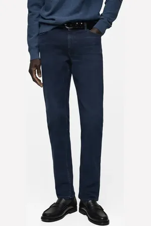 MANGO Patrick Slim Fit Ultra Soft Touch Stretch Denim Jeans in at Nordstrom, Size 36
