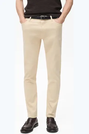 MANGO Patrick Slim Fit Ultra Soft Touch Stretch Denim Jeans in at Nordstrom, Size 32