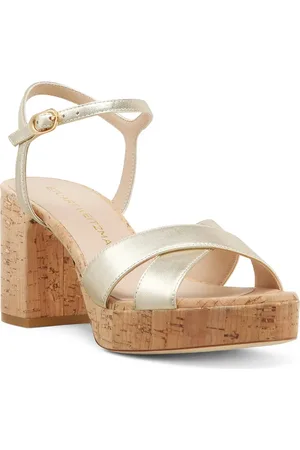 Stuart Weitzman Dayna Ankle Strap Platform Sandal in at Nordstrom, Size 6.5