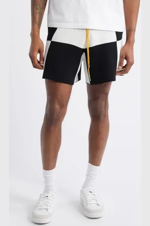 Diet Starts Monday Checkered Cotton Jacquard Knit Shorts in at Nordstrom, Size Large