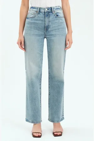 Danny Daze Sun High Waist Straight Leg Jeans in at Nordstrom, Size 26