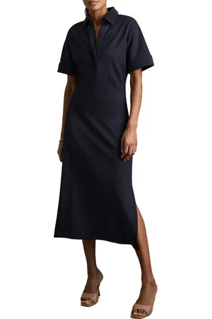 Reiss Astrid Polo Collar Dress in at Nordstrom, Size 12 Us