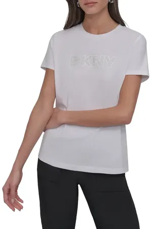 DKNY Subway Tile Logo T-Shirt in at Nordstrom, Size Small