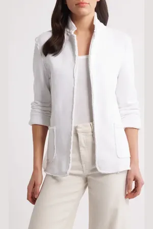FRANK & EILEEN Dublin Cotton Fleece Blazer in at Nordstrom, Size Large