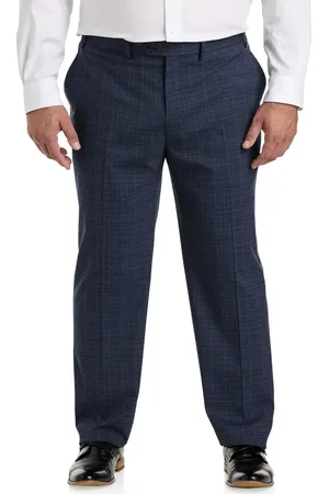 Michael Kors Big & Tall Check Patterned Suit Pants in at Nordstrom, Size 46 X 30