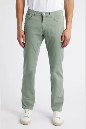 Brax Cooper Fusion Flex Microprint Regular Fit Straight Leg Pants in at Nordstrom, Size 30 32