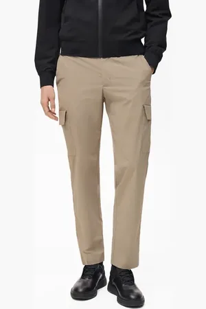 MANGO Thermoregulating Slim Comfort Stretch Cargo Pants in at Nordstrom, Size 31