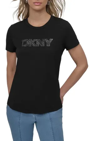 DKNY Subway Tile Logo T-Shirt in at Nordstrom, Size Medium