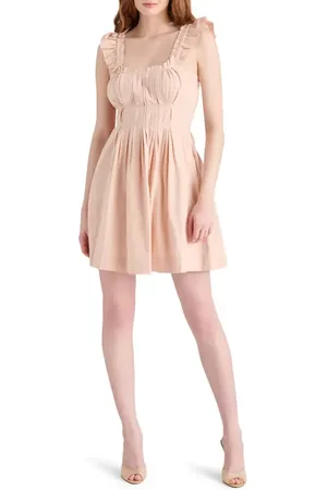 Steve Madden Harmony Pintuck Minidress in at Nordstrom, Size X-Small