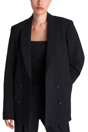 TWP Tabitha Double Breasted Stretch Blazer in at Nordstrom, Size Small