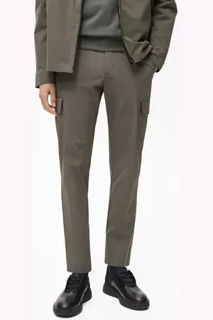 MANGO Thermoregulating Slim Comfort Stretch Cargo Pants in at Nordstrom, Size 31