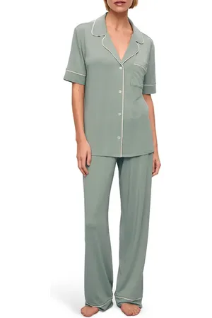 Eberjey Gisele Short Sleeve Jersey Knit Pajamas in at Nordstrom, Size Medium