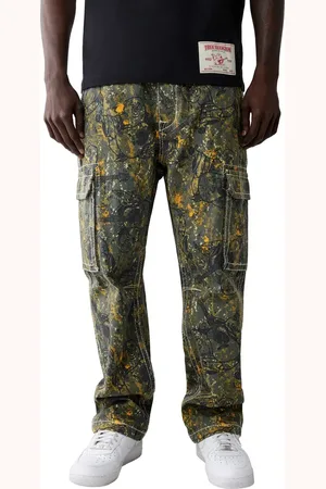 True Religion Big T Cotton Cargo Pants in at Nordstrom, Size 31