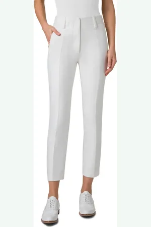 AKRIS Connor Cotton & Silk Blend Ankle Pants in at Nordstrom, Size 2