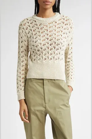 BITE Vento Organic Cotton Crewneck Sweater in at Nordstrom, Size Medium
