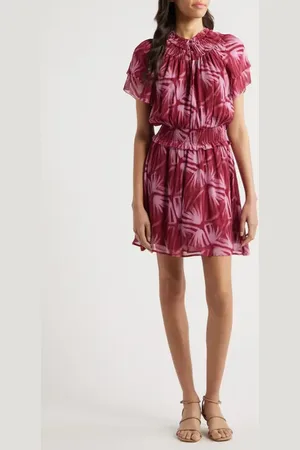 Rails Terrin Botanical Print Ruffle Dress in at Nordstrom, Size Small