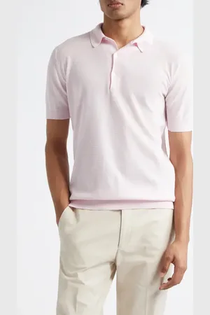 JOHN SMEDLEY Roth Solid Sweater Polo in at Nordstrom, Size X-Large