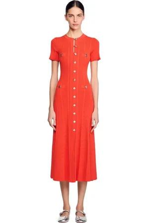 Sandro Knit maxi dress in at Nordstrom, Size 34 Eu