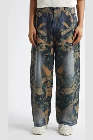 Acne Studios 2023 Mossy Super Baggy Fit Wide Leg Jeans in at Nordstrom, Size 28 X 32