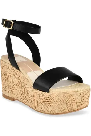 Dolce Vita Talisa Platform Wedge Ankle Strap Sandal in at Nordstrom, Size 6.5