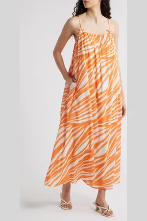 Du Paradis Viola Cotton Maxi Dress in at Nordstrom, Size Large