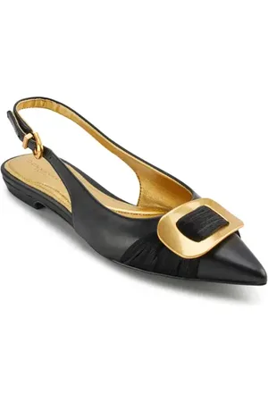 Donna Karan Perilynn Pointed Toe Slingback Flat in at Nordstrom, Size 9.5