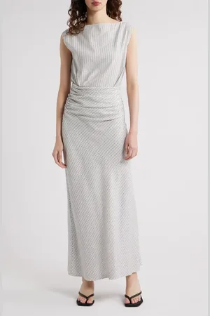 FAITHFULL THE BRAND Margaux Stripe Sleeveless Dress in at Nordstrom, Size Medium