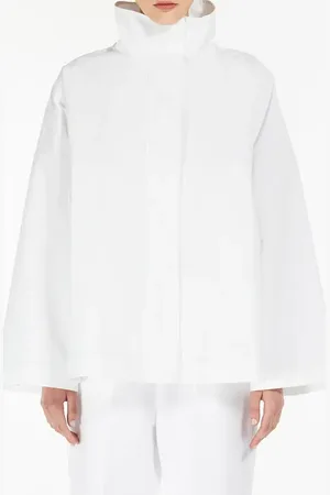 Max Mara Preston Tech Water Repellent Rain Jacket in at Nordstrom, Size 2