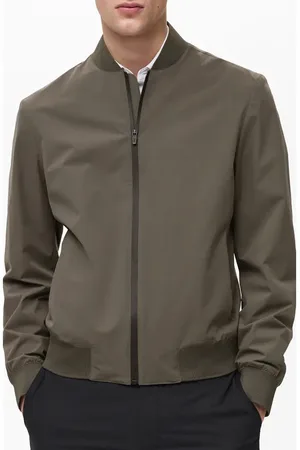 MANGO Waterproof Bomber Jacket in at Nordstrom, Size Small