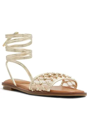 Aldo Seazen Ankle Wrap Sandal in at Nordstrom, Size 10