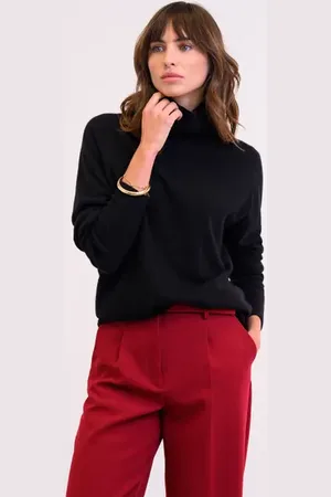 CELTIC & CO. Geelong Wool Slouch Turtleneck Sweater in at Nordstrom, Size Small